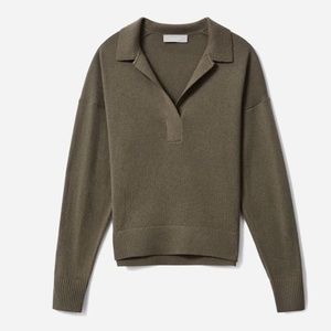 EVERLANE CASHMERE POLO, Size S